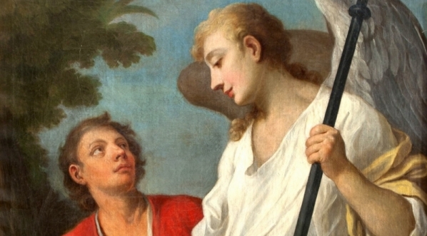  "Tobiasz i anioł" Szymona Czechowicza.  