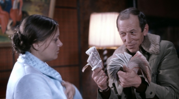  Scena z filmu Ewy i Czesława Petelskich "Bilet powrotny" z 1978 r.  