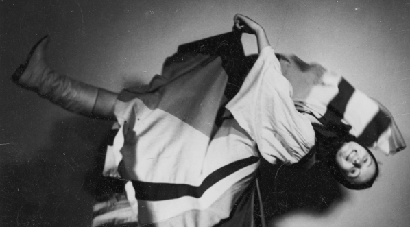  Ziuta Buczyńska podczas tańca w 1936 r.  