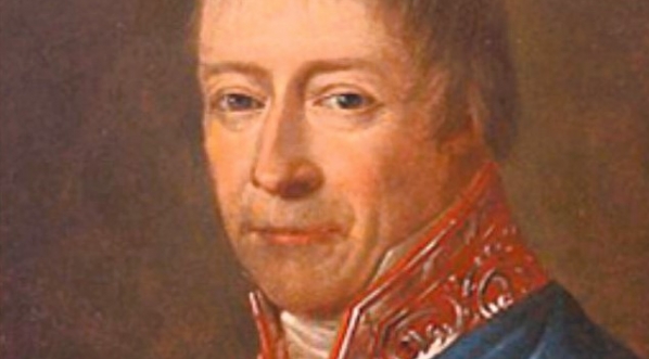  Kajetan Sierakowski w mundurze senatorskim.  