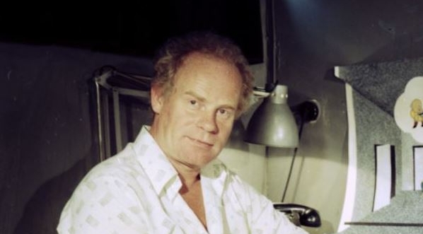  Edward Sturlis podczas realizacji filmu "Podejrzenie" z 1977 r.  