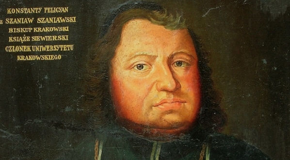  Portret biskupa Konstantego Felicjana Szaniawskiego.  