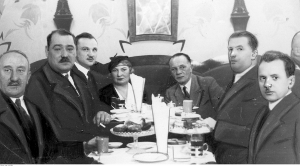  Wizyta w Krynicy wojewody krakowskiego Kazimierza Świtalskiego w styczniu 1936 roku.  