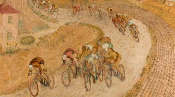  "Cykliści" Jeremiego Kubickiego.  