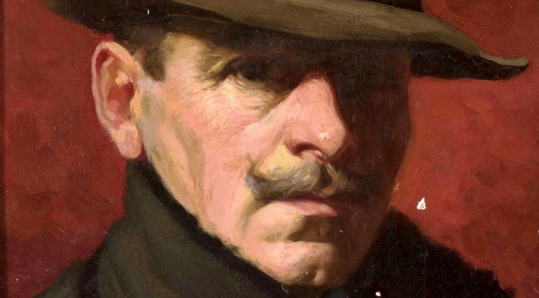  "Autoportret" Stanisława Sawiczewskiego.  
