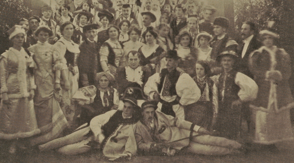  Bal kostiumowy w czasie kongresu esperantystów w Krakowie w 1912 r.  