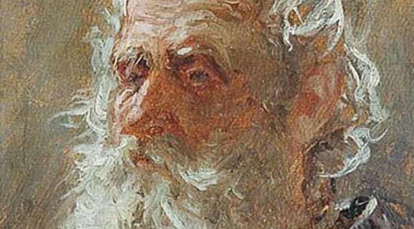  "Starzec z brodą" Leonarda Winterowskiego.  