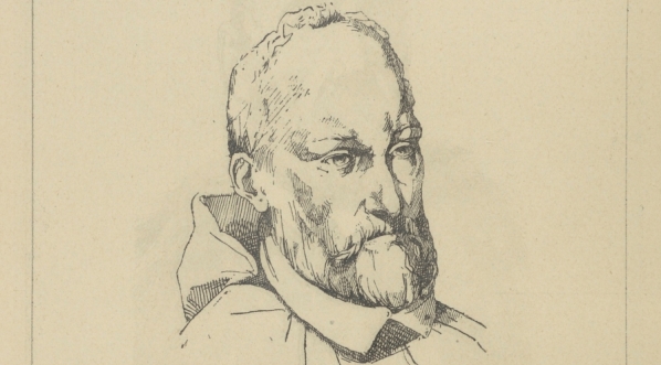  Piotr Myszkowski, zm. 1591, Biskup Krakowski. Rysunek Jana Matejki.  