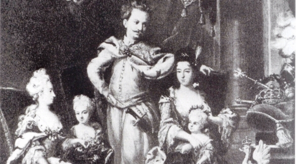  "Portret Króla Stanisława Leszczyńskiego z jego rodziną" Johana Davida Schwartza.  