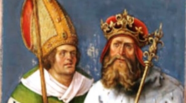  "Św. Gubinus i Zygmunt" Hansa von Kulmbach.  