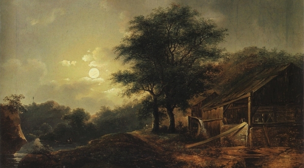  "Młyn wodny w świetle księżyca" Jana Haara.  