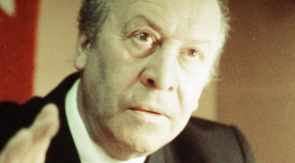  Leon Niemczyk w filmie "Ostatni prom" z 1989 r.  