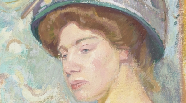  "Portret Janiny Stanisławskiej" Wojciecha Weissa.  