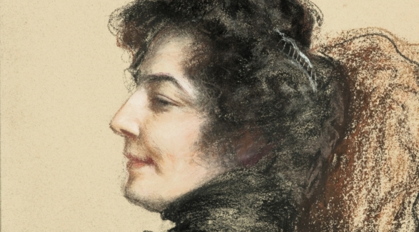  "Portret Natalii Siennickiej z profilu" Leona Wyczółkowskiego.  