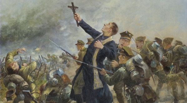  "Bitwa Warszawska. Ksiądz Ignacy Skorupka" Leonarda Winterowskiego.  