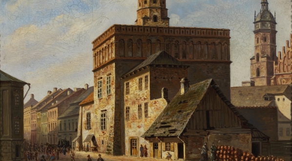  "Stary ratusz na rynku zw. Wolnica na Kazimierzu w Krakowie" Aleksandra Gryglewskiego.  