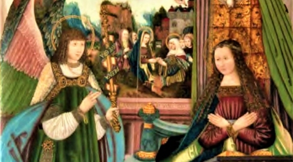  "Zwiastowanie Najświętszej Maryi Pannie".  