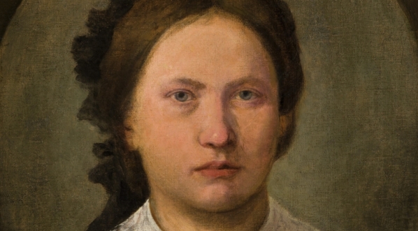 "Portret siostry artysty, Karoliny" Aleksandra Kotsisa.  
