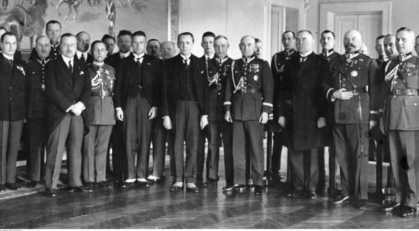  Wizyta delegacji rządu łotewskiego w Polsce 2.05.1929 r.  