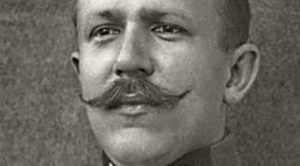  Kazimierz Bartel w mundurze wojsk kolejowych armii austro-węgierskiej.  