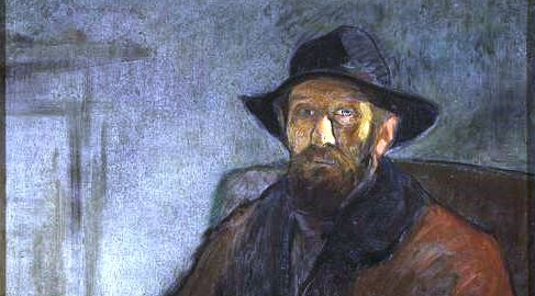  "Autoportret" Władysława Ślewińskiego.  