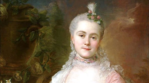  "Portret Anny ze Scypionów Szaniawskiej" Marcelego Bacciarellego.  