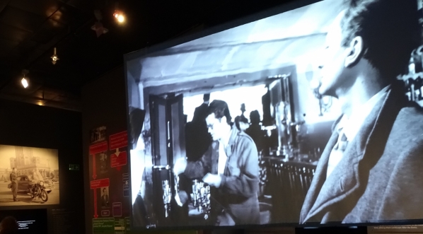  Fragment wystawy "Wajda" w Muzeum Narodowym w Krakowie.  