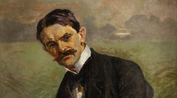  "Portret dr Eugeniusza Borzęckiego" Jacka Malczewskiego.  