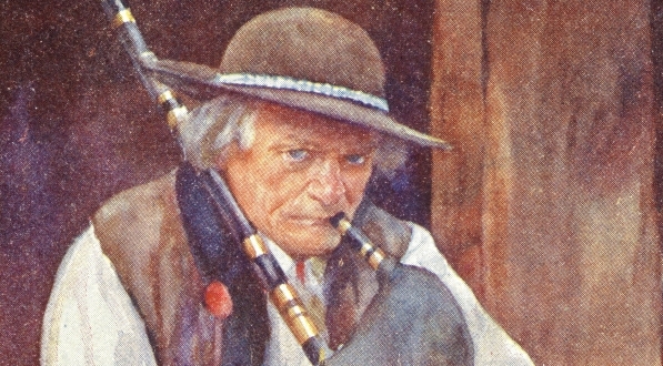  "Kobziarz" Aleksandra Augustynowicza.  