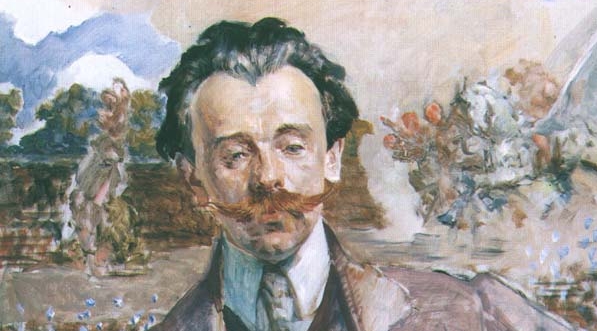  "Portret Franciszka Siedleckiego" Jacka Malczewskiego.  