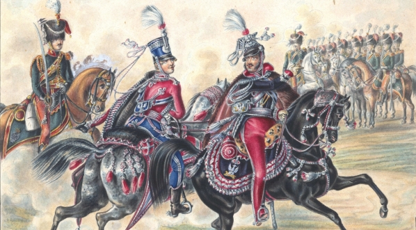  "Książę Józef Poniatowski - wódz naczelny wojsk Księstwa Warszawskiego i jego adiutant Ludwik Kicki".  