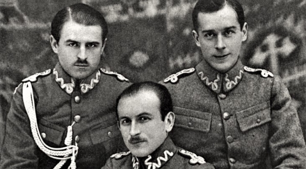  Bracia Starzyńscy w 1918 r.  