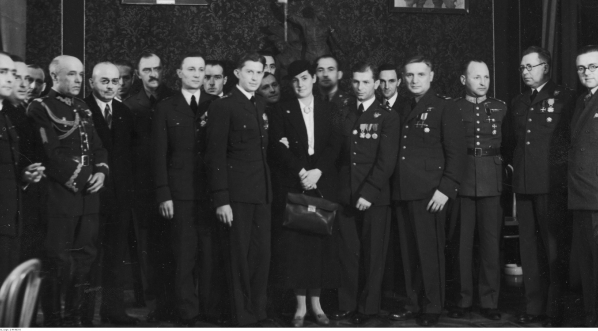  Powrót uczestników Międzynarodowych Zawodów Balonowych o Puchar Gordona Bennetta 24.09.1936 r.  