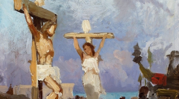  "Golgota chrześcijan" Henryka Siemiradzkiego.  