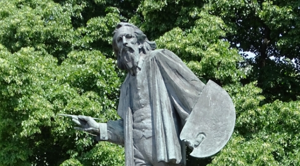  Pomnik Jana Matejki w Warszawie.  