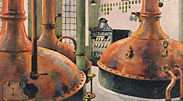  "Wnętrze warzelni wedle obrazu art. mal. Tondosa".  