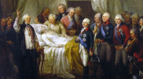  "Śmierć Stanisława Aurusta Poniatowskiego" Marcello Bacciarellego.  