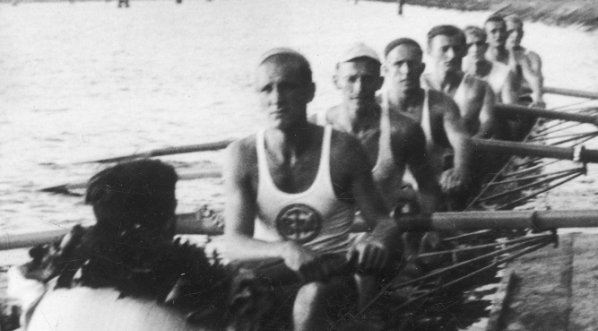  Wioślarskie mistrzostwa Polski w Brdyujściu w sierpniu 1936 r.  