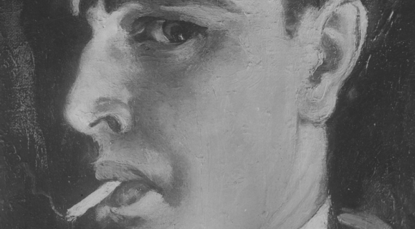  Obraz Czesława Kuryatty "Autoportret".  