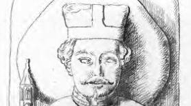  Nagrobek książęcy z Legnicy z pierwszej połowy XV wieku, prawdopodobnie Ludwika II.  