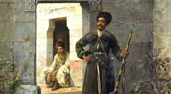  "Czerkieski strażnik" Stanisława Chlebowskiego.  