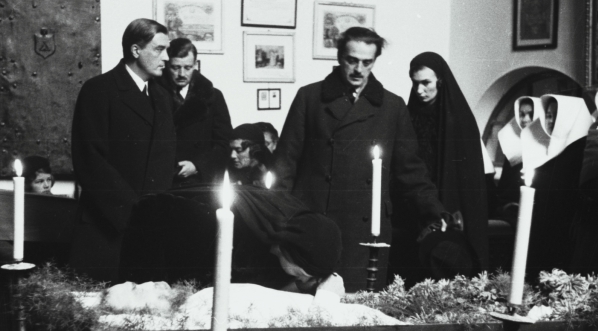  Pogrzeb hrabiego Zdzisława Tarnowskiego w listopadzie 1937 roku.  