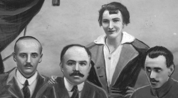  Fotografia grupowa z 1918 roku.  