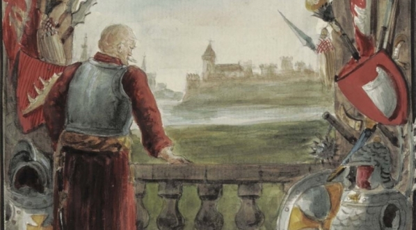  Strona z albumu Bolesława Starzyńskiego  "Herby Rzeczypospolitej Polskiej i W. X. Litewskiego. T. 1"  