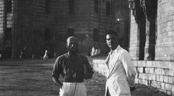  Podróżnik Kazimierz Nowak podczas pobytu w Egipcie  