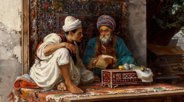  "Pisarz publiczny w Konstantynopolu" Stanisława Chlebowskiego.  