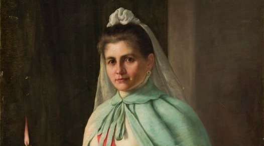  "Portret hr. Konstancji Cichockiej" Feliksa Cichockiego.  