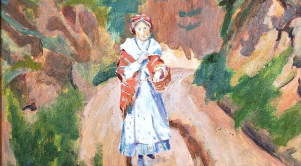  "Droga w lesie" Jerzego Karszniewicza.  