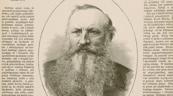  Portret Karola Miarki na stronie tytułowej czasopisma.  