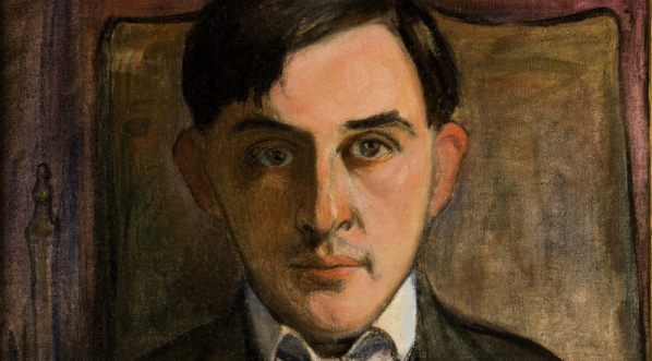  "Portret Stanisława Ignacego Witkiewicza" Władysława Ślewińskiego.  